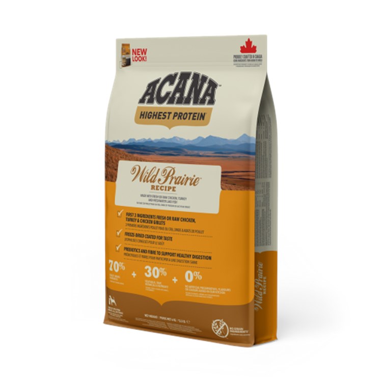 2 SACCHI - Acana Wild Prairie Dog 11,4 Kg Per Cane PREZZO A CONFE