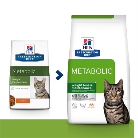 Hill's Prescription Diet Metabolic Pollo 1,5 kg per Gatto in Gatti