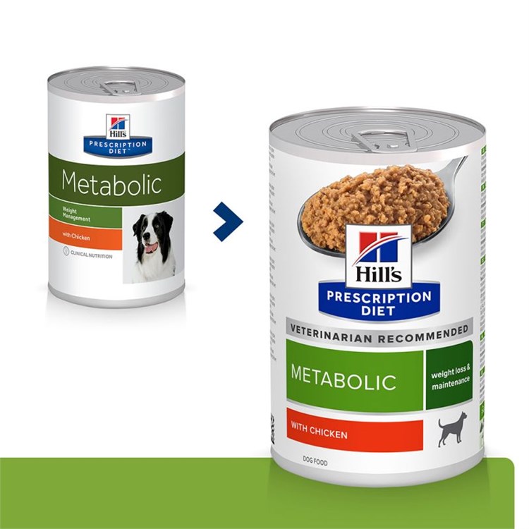 Hill's Metabolic Weight Management Pollo 370 gr Umido per canna