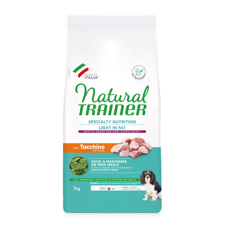 Natural Trainer Mini Small Toy Light Ideal Weight Carni Bianche 7 kg