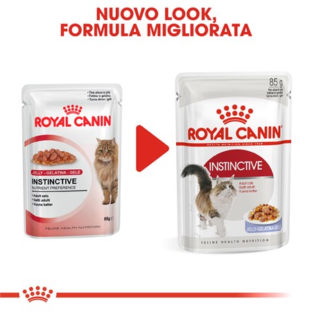 Royal Canin Instinctive Adult Jelly 85 gr In Gelatina Per Gatti in Gatti