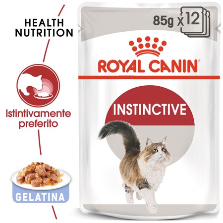Royal Canin Instinctive Adult Jelly 85 gr In Gelatina Per Gatti in Gatti