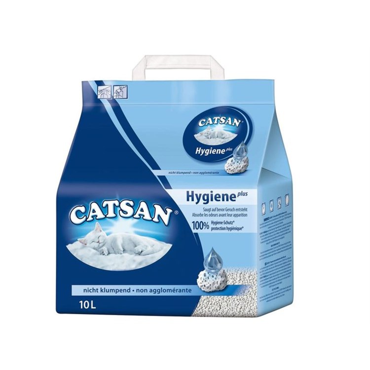 Catsan Lettiera Igenica Hygiene Plus 10 Lt per Gatto