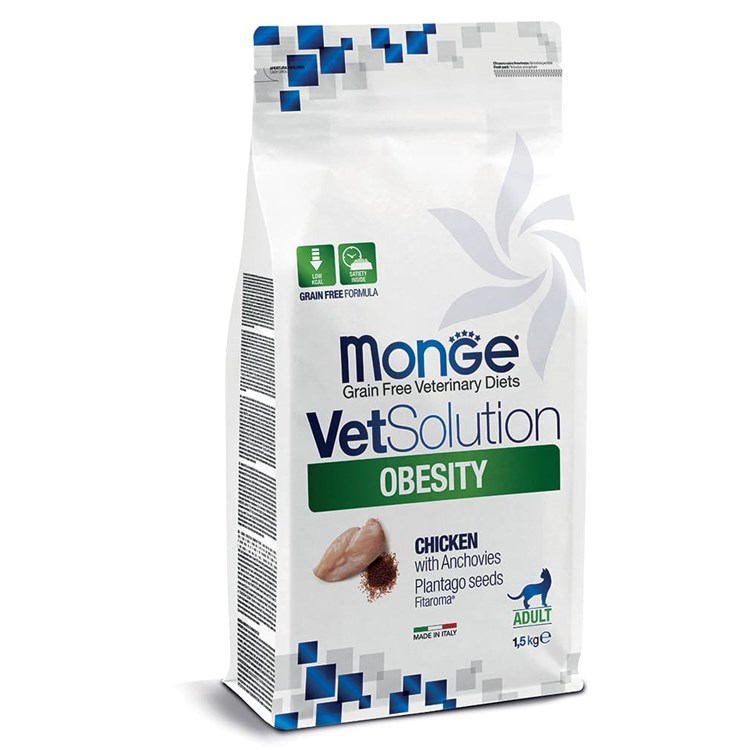 Monge VetSolution Obesity 1,5 Kg Per Gatti