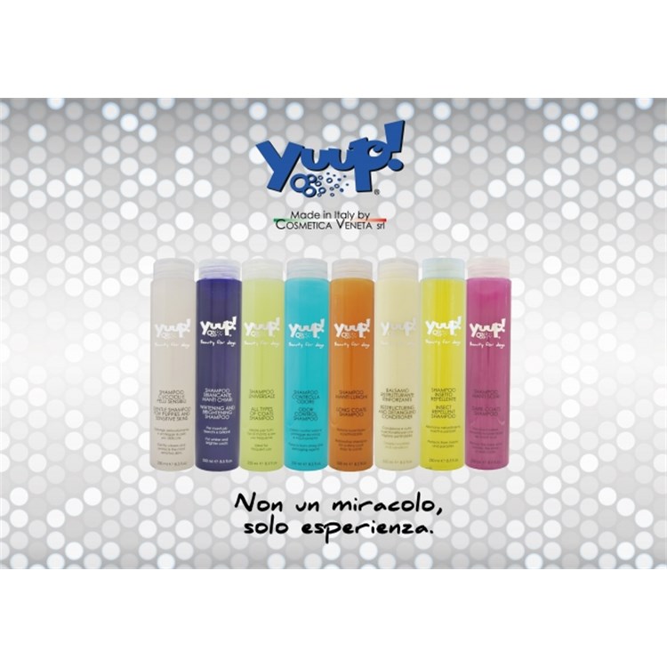 Yuup Shampoo Cuccioli e Pelli Sensibili 250 ml per Cani e Gatti