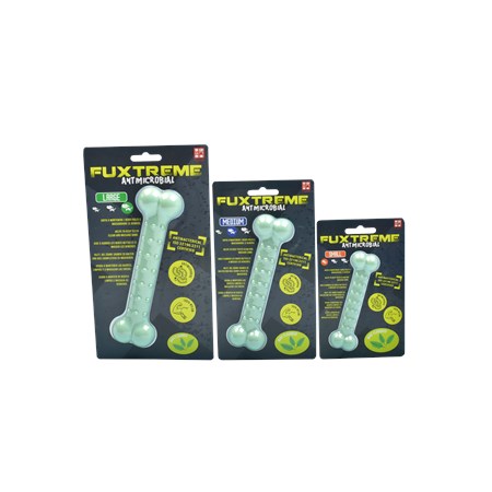 Fuxtreme Osso Antibatterico Gusto Menta Large 18 cm in Cani