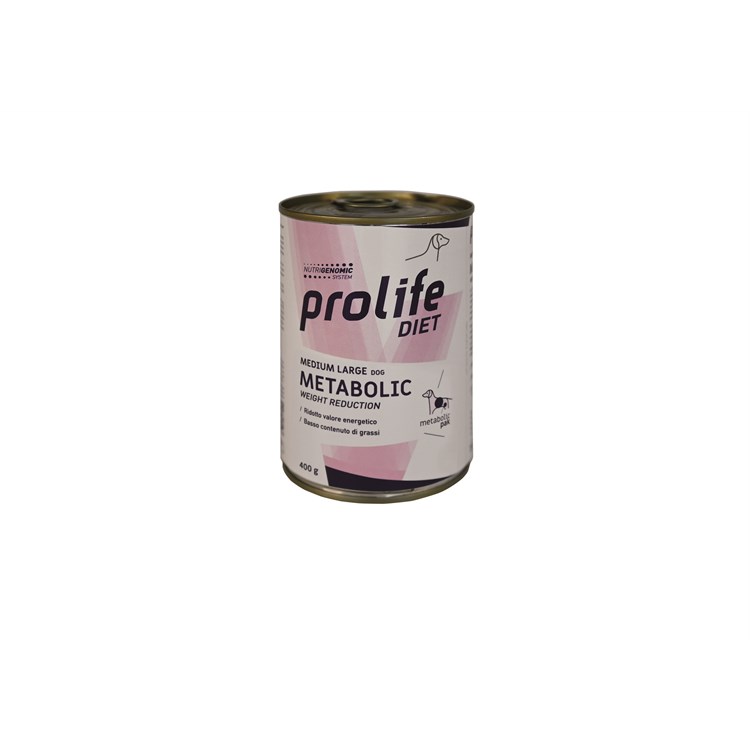 Prolife Diet Dog Metabolic 400 gr Umido Per Cani