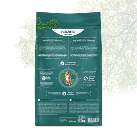 Forza 10 Adult Medium Maintenance Cervo 12,5 kg Per Cani in Cani