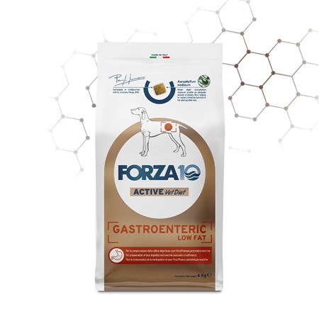 Forza 10 Active Vet Diet Gastroenteric Low Fat 10 kg Crocchette Per Cani in Cani