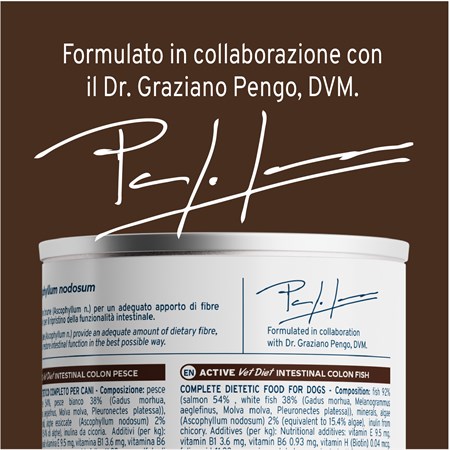 Forza 10 Active Intestinal Colon Pesce 390 Gr Barattolo Umido Per Cani in Cani