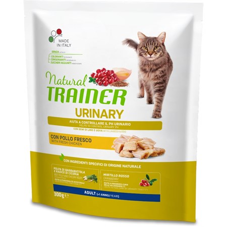 Natural Trainer Urinary Con Pollo 300 Gr Per Gatti in Gatti