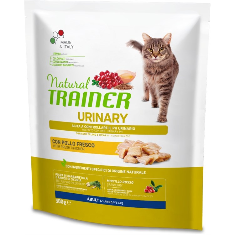 Natural Trainer Urinary Con Pollo 300 Gr Per Gatti