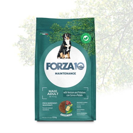 Forza 10 Adult Maxi Maintenance Cervo 12 kg Per Cani in Cani