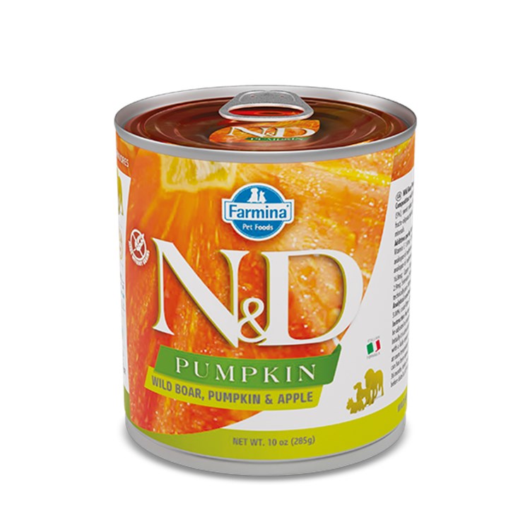 Farmina N/D Umido Pumpkin Dog Adult Cinghiale e Mela 140 Gr