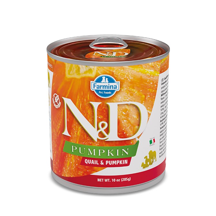 Farmina N/D Umido Pumpkin Dog Adult Quaglia e Zucca 285 Gr