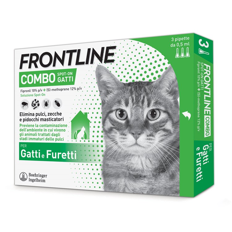 Frontline Combo Gatti 6 Pipette da 0,5 ml