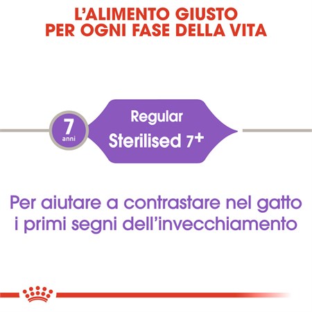Royal Canin Sterilised 7+ 1,5 kg Per Gatti in Gatti