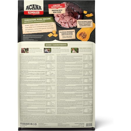 Acana Maiale e Zucca 2 Kg Dog Yorkshire Pork MonoProteico Per Cane in Cani