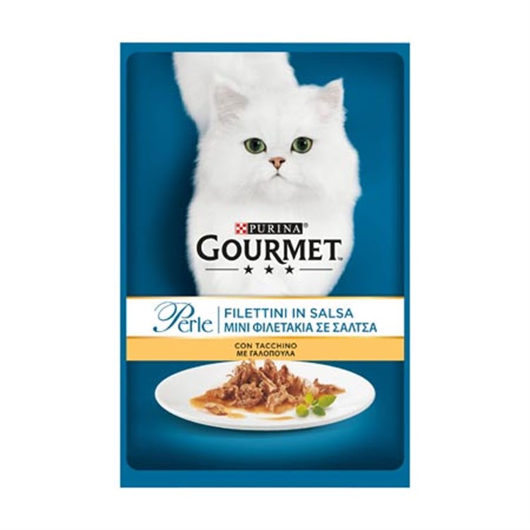 Gourmet perle 85 gr Tacchino