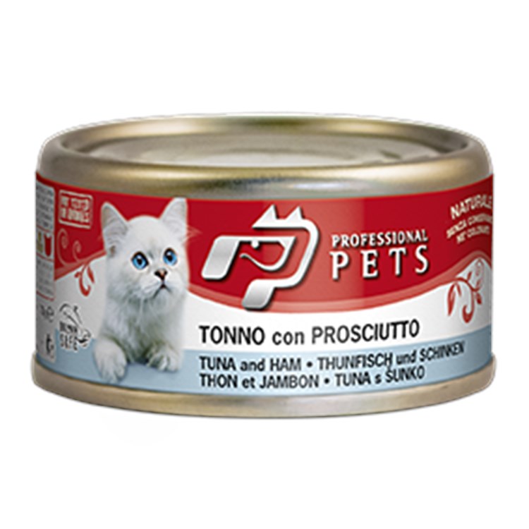 Professional pets 70 gr Tonno e prosciutto
