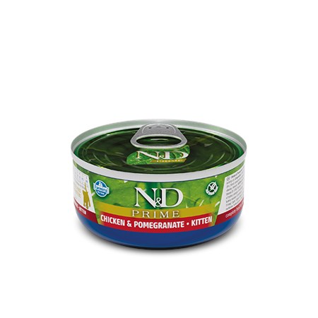 Farmina N&D Prime 80 gr Pollo e Melograno Umido Gatto in Gatti