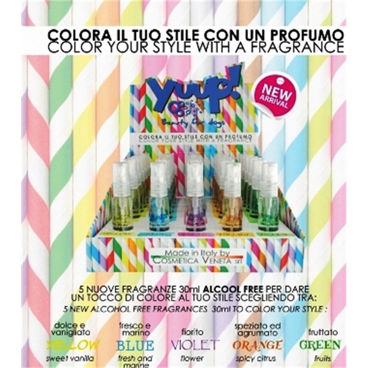 Profumo Yuup Yellow Dolce e Vanigliata 30 ml No Alcol Per Cani e Gatti