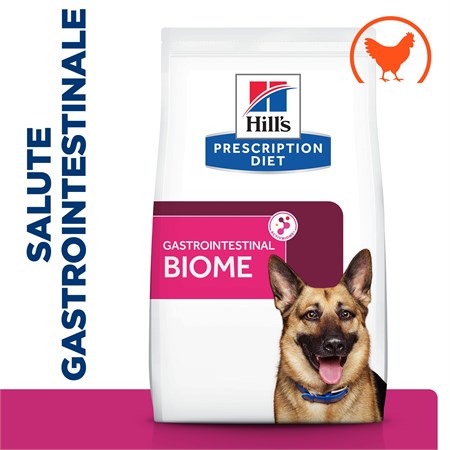 Hill's Prescription Diet GASTRO INTESTINAL Biome 10 kg per Cane in Cani