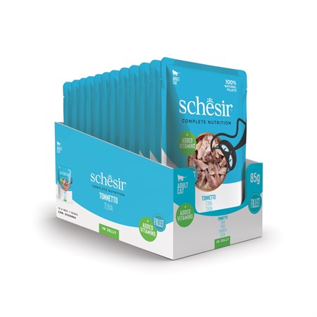 Schesir Complete Tonnetto 85 gr Jelly Bustina Umido Per Gatti in Gatti