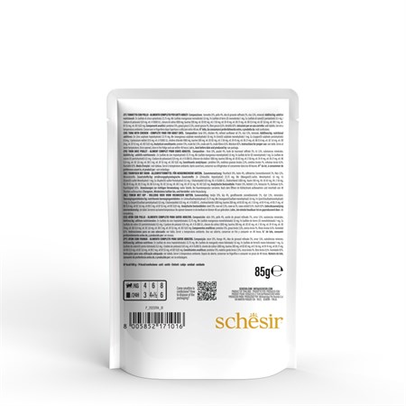Schesir Complete Tonnetto 85 gr Jelly Bustina Umido Per Gatti in Gatti