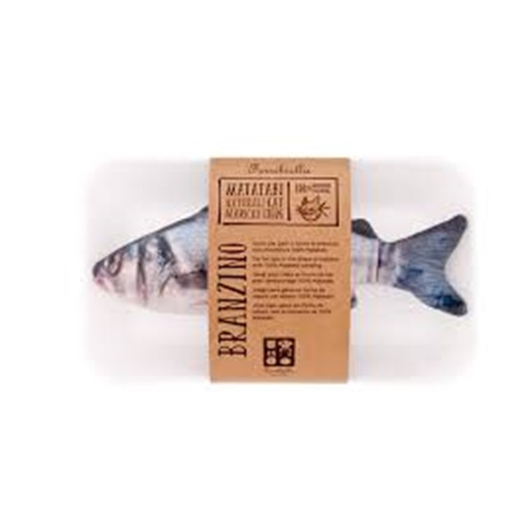 Fuss Dog Ferribiella Branzino Gioco per Gatti