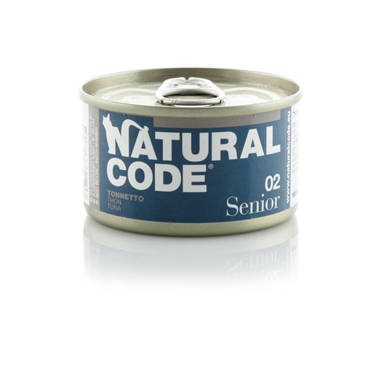 Natural Code Senior 02 Tonnetto 85 gr Per Gatti