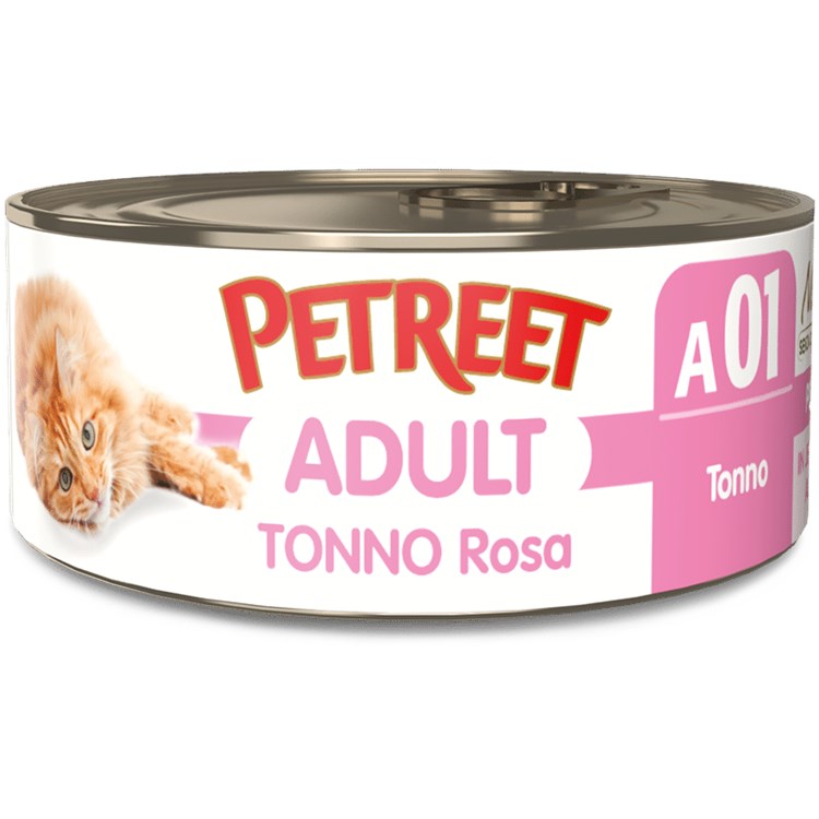 Petreet 70 gr Tonno Rosa con Carote