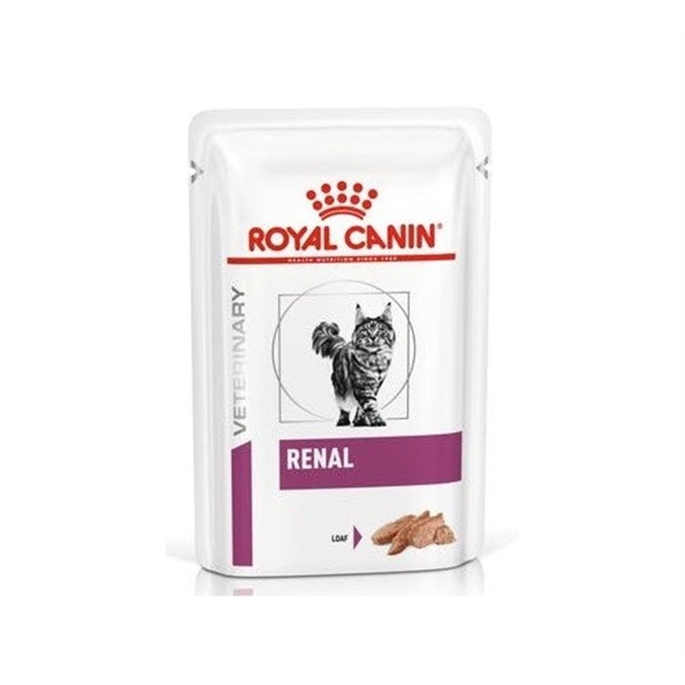 Royal Canin Veterinary Diet Renal 85 gr Pate' Umido Gatto NOVITA