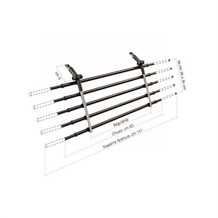 Camon Walky Barrier Divisorio Universale per Auto in Cani