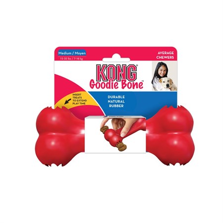 Kong Gioco Goodie Bone Small Osso Resistente in Cani