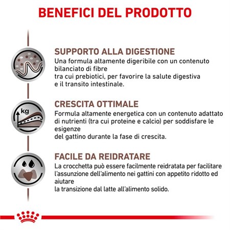 Royal Canin Gastro Intestinal Kitten 195 gr Umido Gatto in Gatti