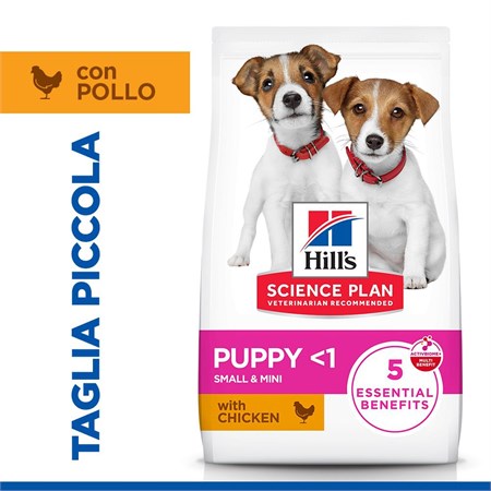 Hill's Science Plan Small & Mini Puppy con Pollo 1,5 kg in Cani