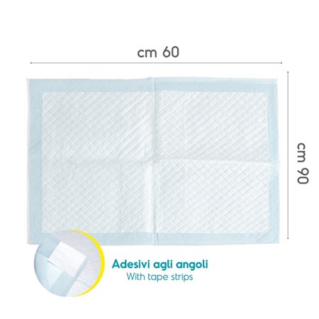 Record Tapiss 200 Tappetini Assorbenti Per Cani 60 x 90 in Cani