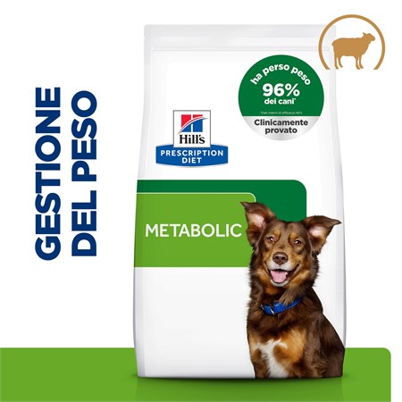 Hill's Prescription Diet Metabolic Agnello 1,5 kg per Cane in Cani