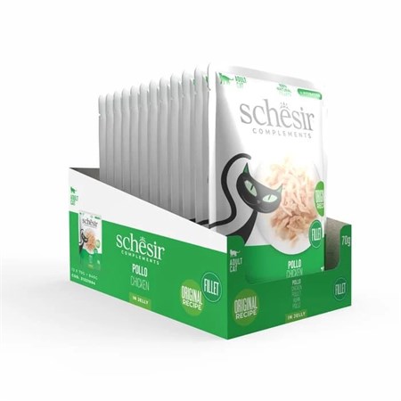Schesir Complements Pollo 70 gr Bustina Umido Per Gatti in Gatti