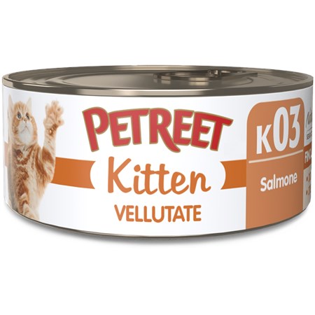 Petreet Kitten Pollo 70 gr K02 Scatoletta Umido Gattini in Gatti