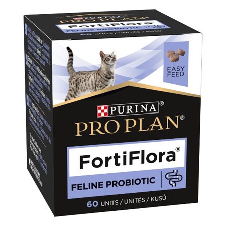 Purina Pro Plan FortiFlora Feline Probiotic 60 Chews Per Gatto in Gatti