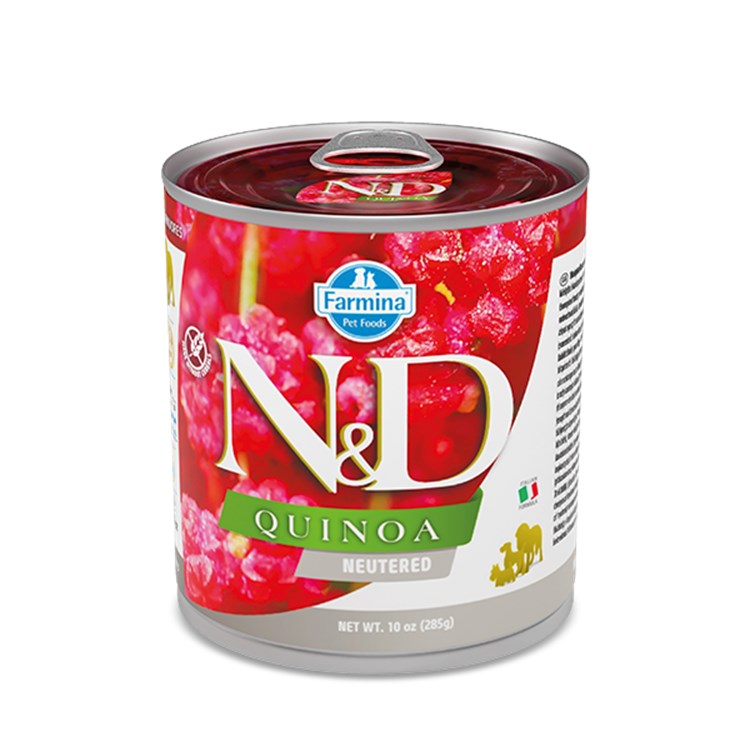 Farmina ND Umido Quinoa Dog Neutered Maiale 285 gr Umido Cane
