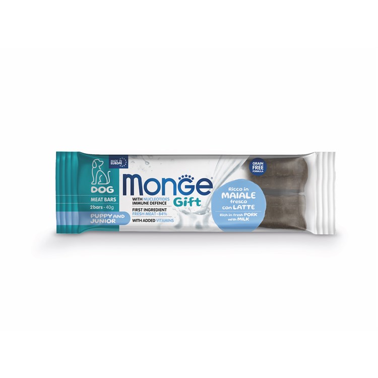 Monge Gift Barrette Mobility Support Trota Curcuma 40 gr Snack Per Cani