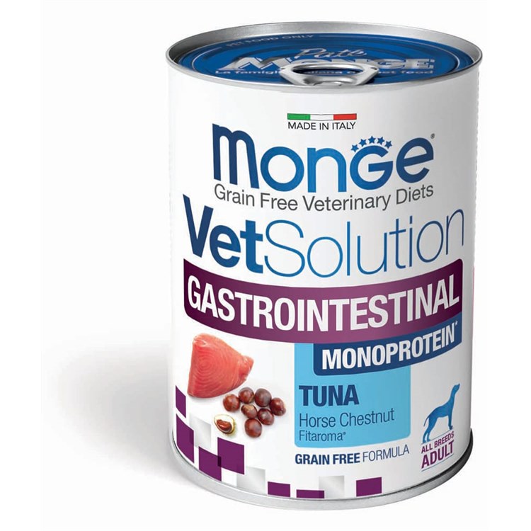 Monge VetSolution GASTRO INTESTINAL 400 gr Lattina Cani