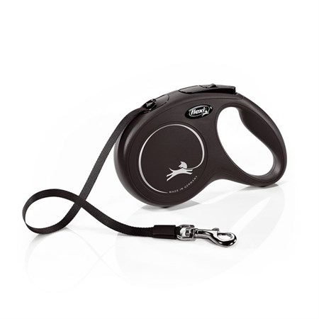 Flexi New Classic M Guinzaglio Avvolgibile Fettuccia 5 metri Per Cani in Cani