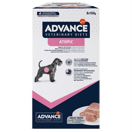 Advance Veterinary Diets Dog Atopic 150 gr Alimento Umido Cani in Cani