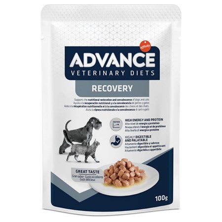 Advance Veterinary Diets Recovery 100 gr Alimento Umido Cani Gatti in Gatti