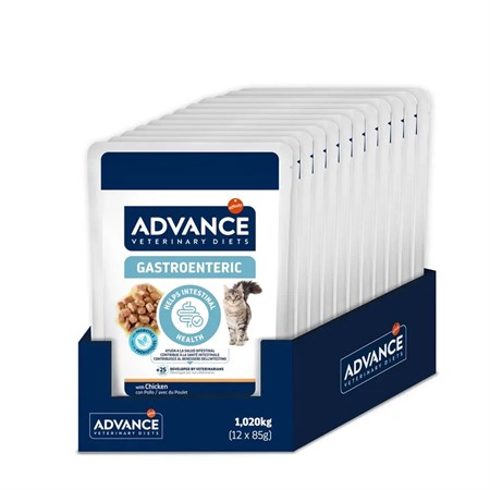 Advance Veterinary Diets Feline Gastroenteric 85 gr Alimento Umido Gatti in Gatti