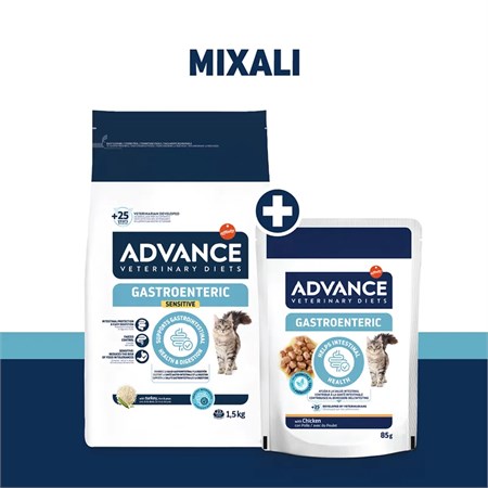 Advance Veterinary Diets Feline Gastroenteric 85 gr Alimento Umido Gatti in Gatti